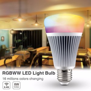 Mi-Light LED bulb - WIFI E27 8W RGB+CCT - FUT015